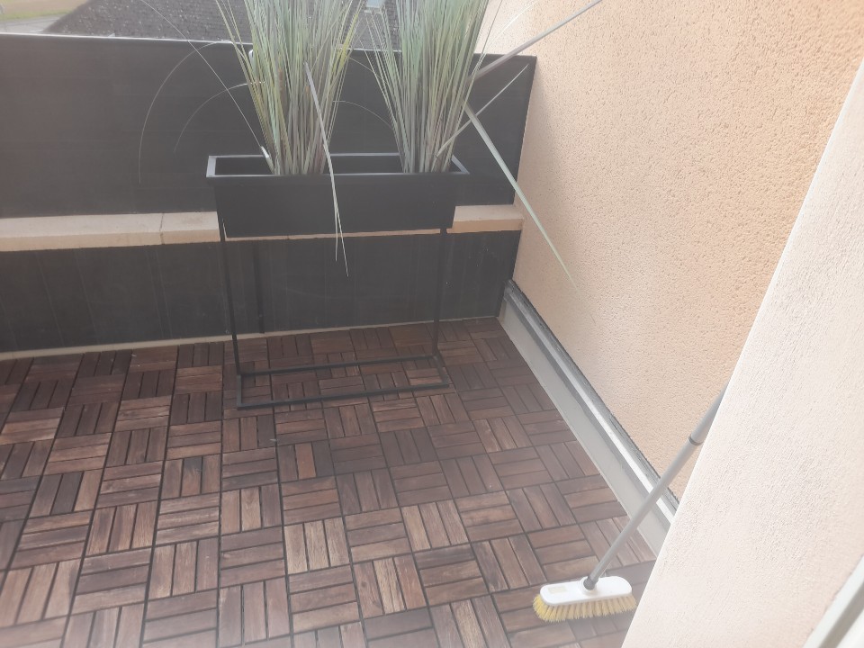 Nettoyage/rénovation d'une terrasse